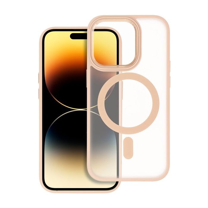 Obal Matte Mag Cover MagSafe Apple iPhone 15 Plus pink