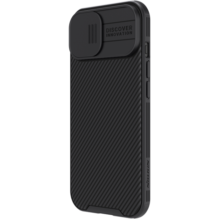 Odolné puzdro na Apple iPhone 15 Nillkin CamShield Pro Magnetic čierne