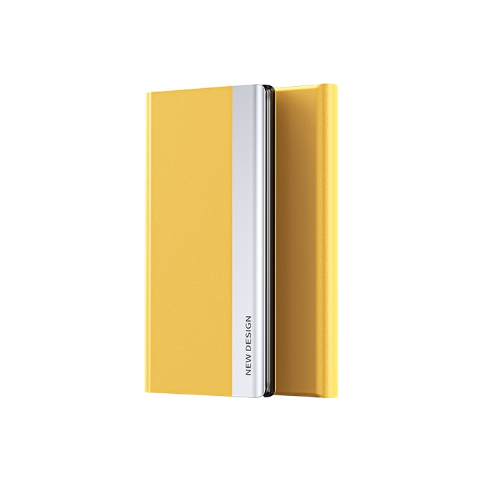 Diárové puzdro na Honor 90 Lite 5G Slide Book žlté