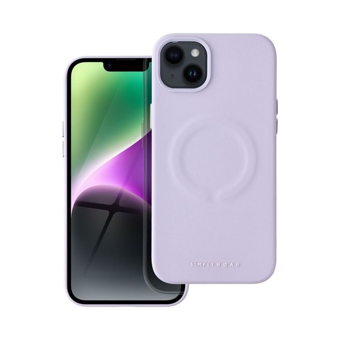 Obal Roar Leather Mag Case Apple iPhone 12 Pro Max purple