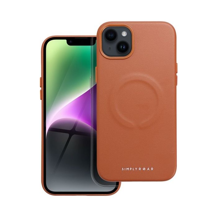 Obal Roar Leather Mag Case Apple iPhone 12 Pro Max brown