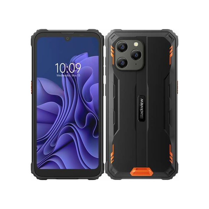 iGET Blackview GBV5300 Pro, 4/64 GB, Dual SIM, Orange - SK distribúcia