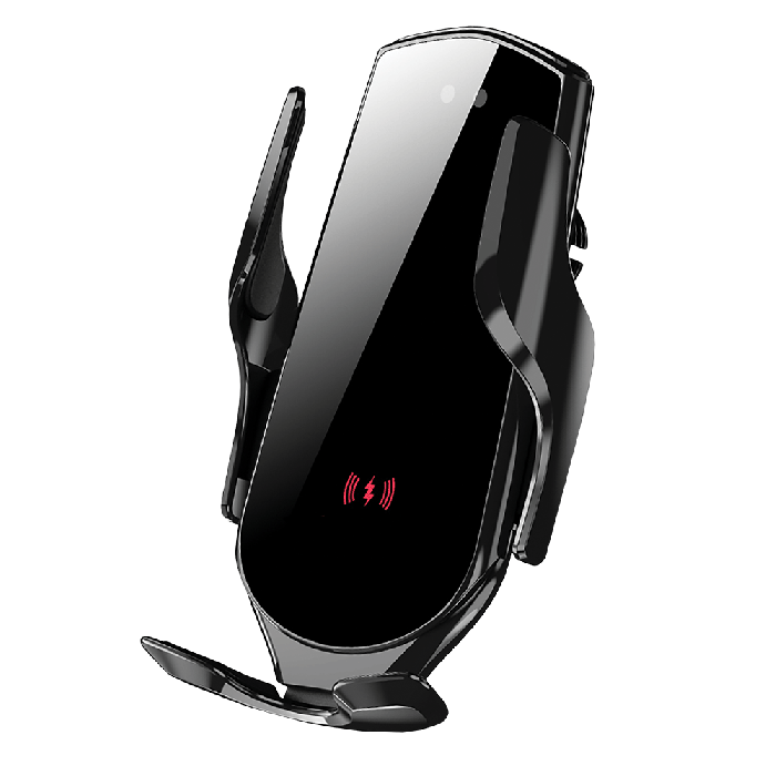 Maxlife car holder for air vent MXCH-08 automatic with wireless charging black 15W