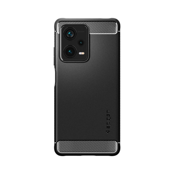 Odolné puzdro na Xiaomi Redmi Note 12 Pro+ 5G Spigen Rugged Armor Matte Black