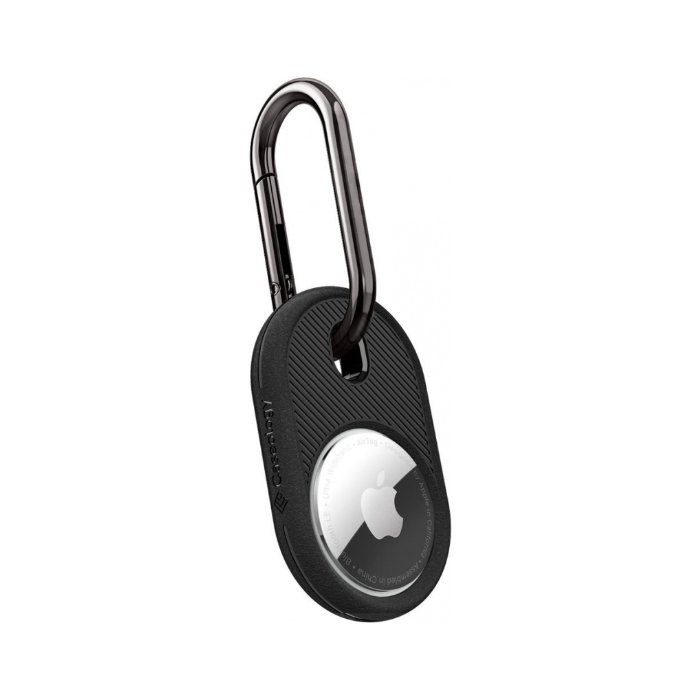 Silikónové puzdro na Apple AirTag Caseology Vault čierne