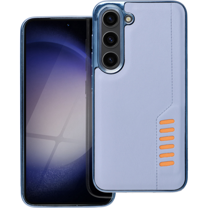 Plastové puzdro na Samsung Galaxy S22 Ultra 5G S908 MILANO modré