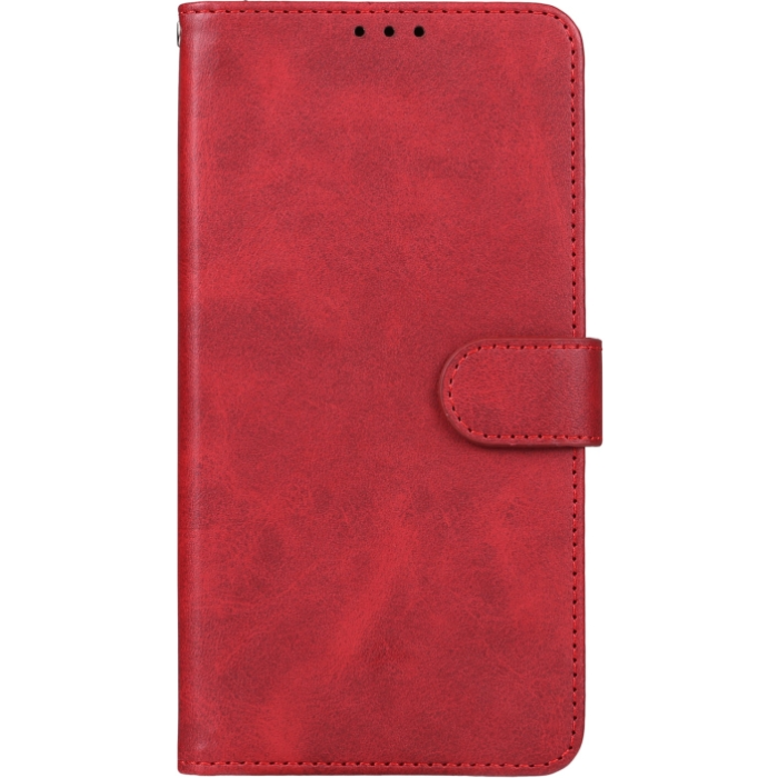Diárové puzdro na Motorola Moto G54 5G Leather Book červené