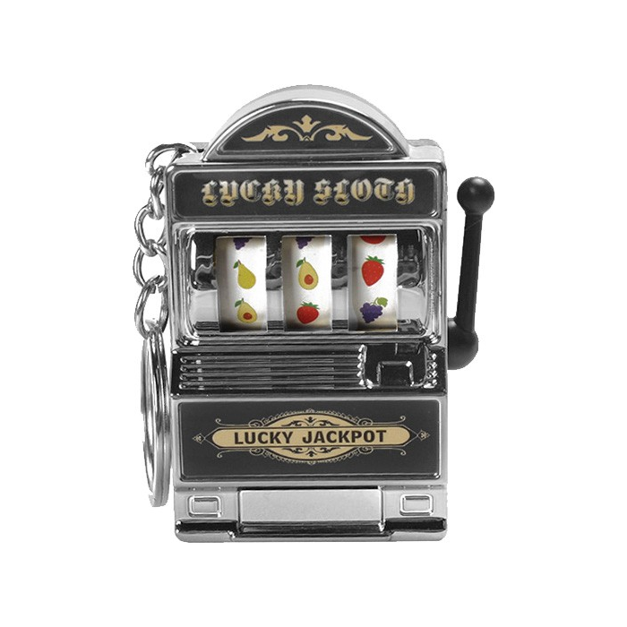 Prívesok na kľúče, Lucky Jackpot, strieborný