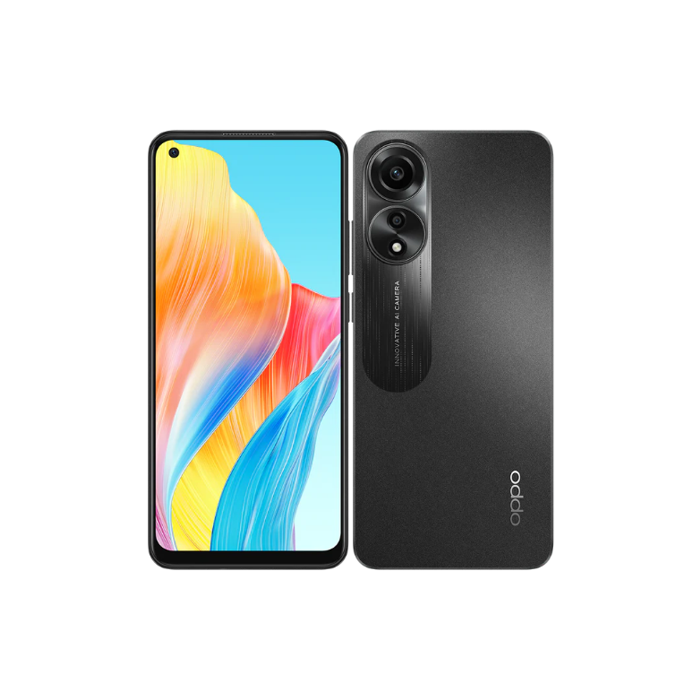 OPPO A78, 8/128 GB, Dual SIM, Mist Black - SK distribúcia