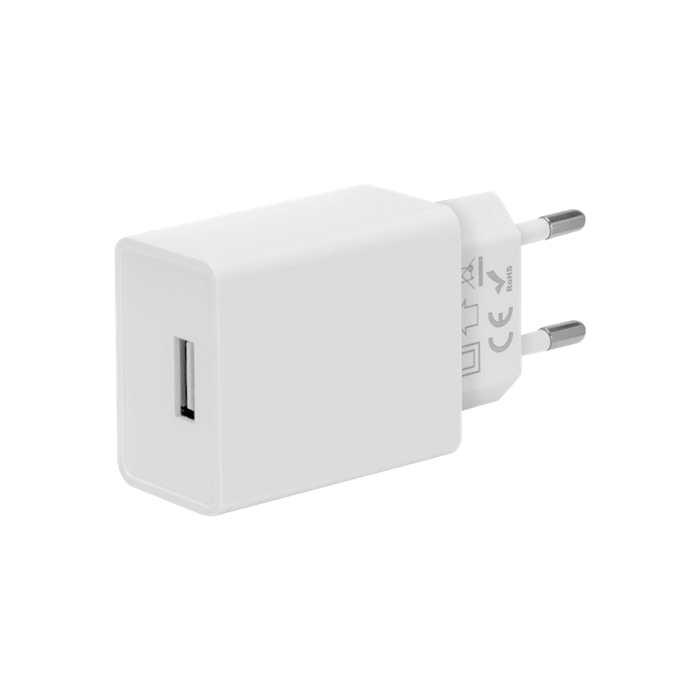 OBAL:ME sieťová nabíjačka USB-A 10W biela