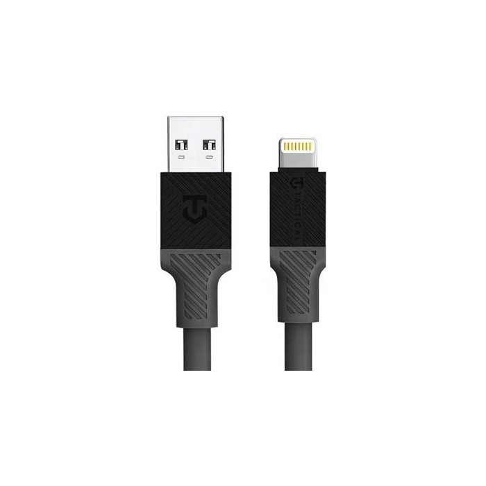 Tactical Fat Man, USB-A na Lightning, 1m, sivý