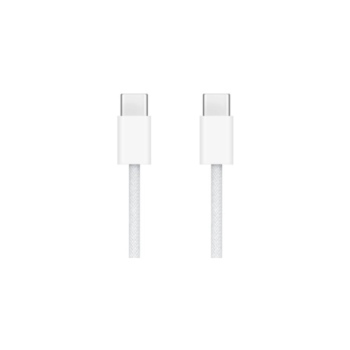 Apple MQKJ3ZM/A, USB-C na USB-C 60W, 1m, biely (Bulk)