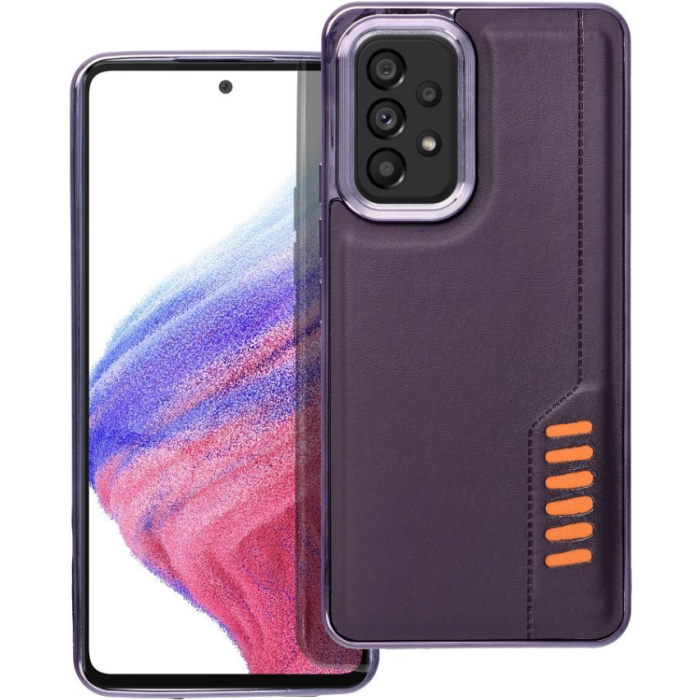 Plastové puzdro na Samsung Galaxy A52 4G A525/A52 5G A526/A52s 5G A528 MILANO fialové