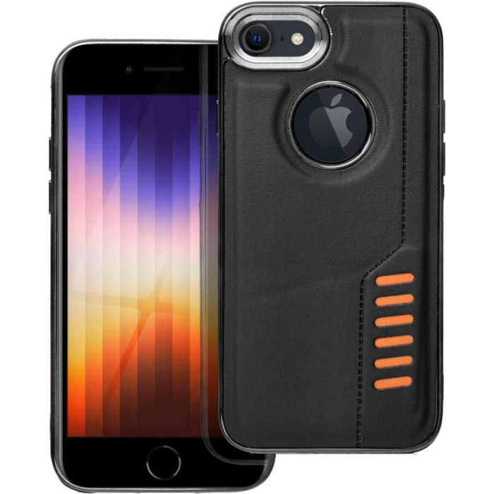 Plastové puzdro na Apple iPhone 7/8/SE 2020/SE 2022 MILANO čierne