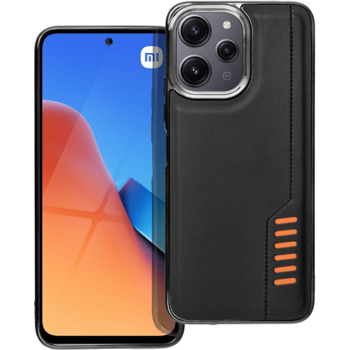 Plastové puzdro na Xiaomi Redmi 12 4G/5G MILANO čierne