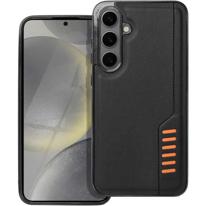 Plastové puzdro na Samsung Galaxy S24 5G S921 MILANO čierne