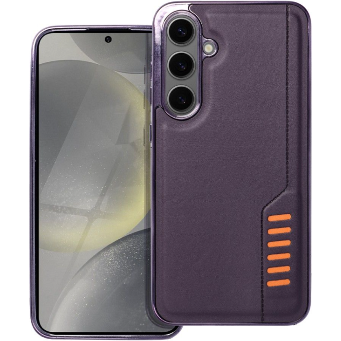 Plastové puzdro na Samsung Galaxy S24 5G S921 MILANO fialové