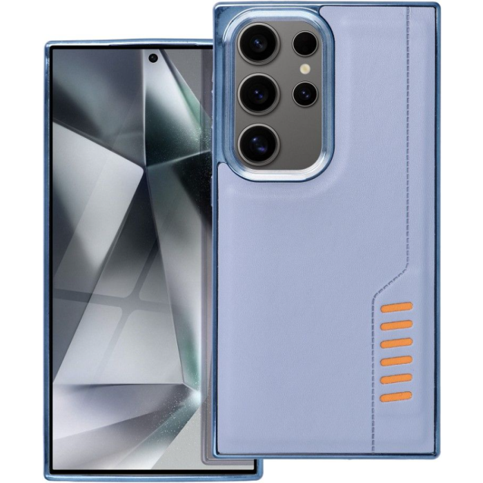 Plastové puzdro na Samsung Galaxy S24 Ultra 5G S928 MILANO modré
