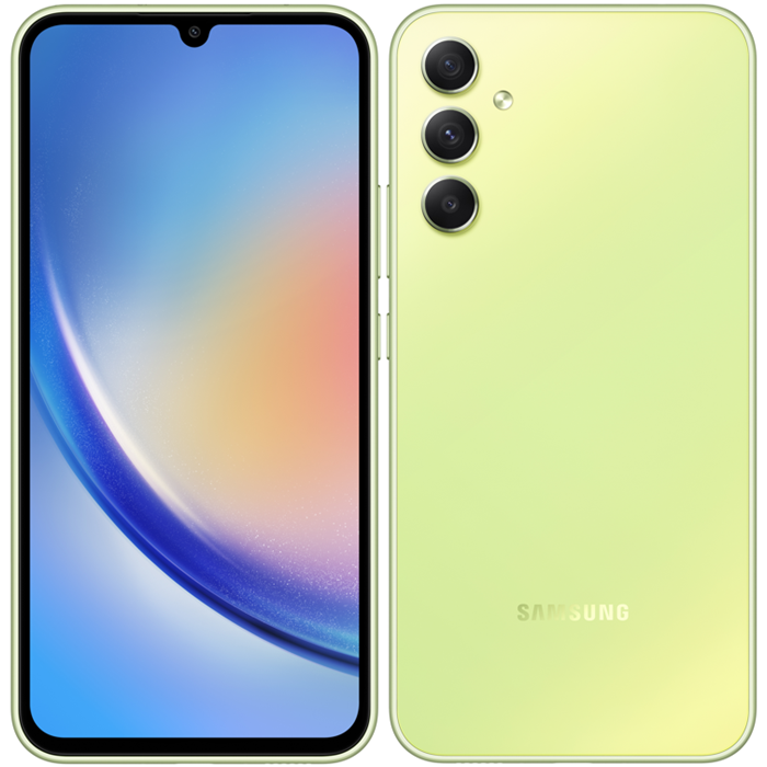 Používaný Samsung Galaxy A34 5G A346B 6GB/128GB Lime Trieda B