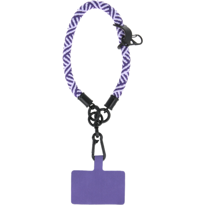 Universal wrist strap purple