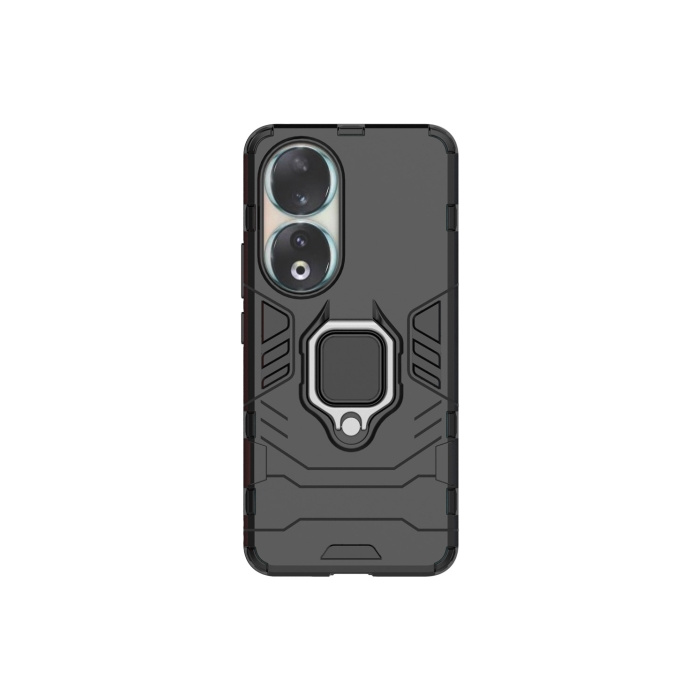 Odolné puzdro na Honor 90 5G Ring Armor Rugged čierne