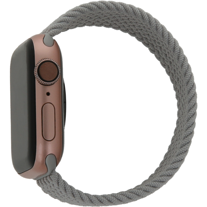 Náhradný remienok na Apple Watch 42/44/45 mm, dĺžka 145mm, Elastic band S, sivý
