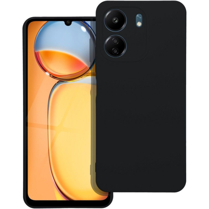 Silikónové puzdro na Xiaomi Redmi 13C/Poco C65 Silicone TPU čierne