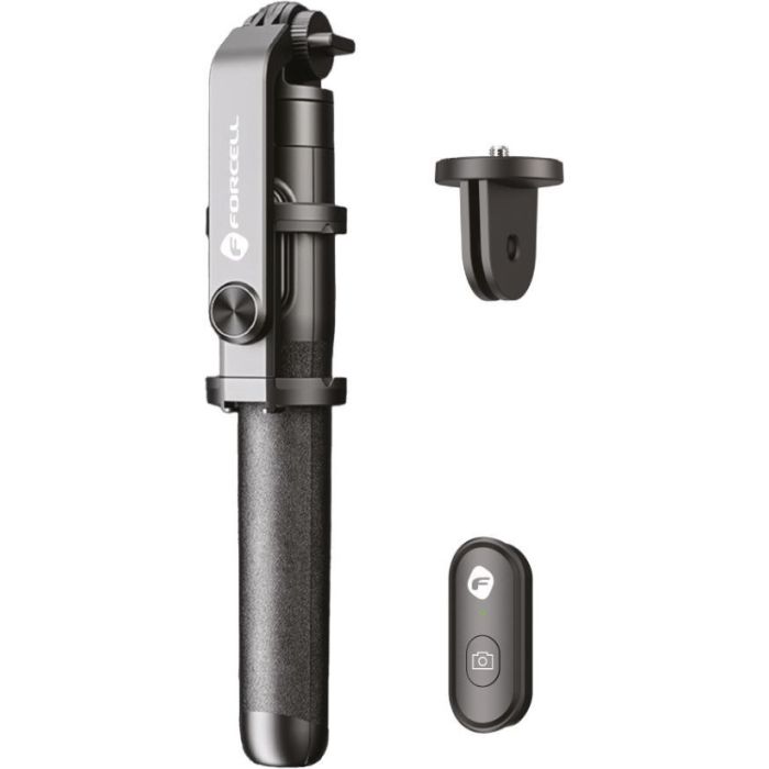 FORCELL F-GRIP S150XL selfie stick tripod with bluetooth remote control