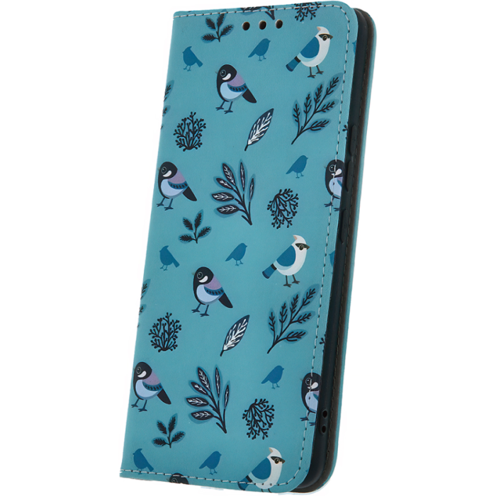 Diárové puzdro na Motorola Moto G13/G23 Smart Trendy Winter Birds