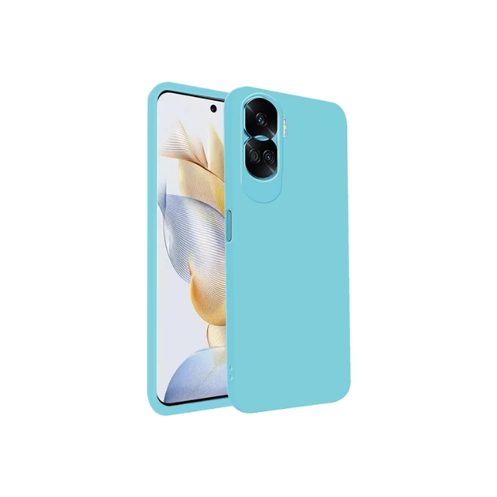 Silikónové puzdro na Honor 90 Lite 5G Candy svetlo-modré