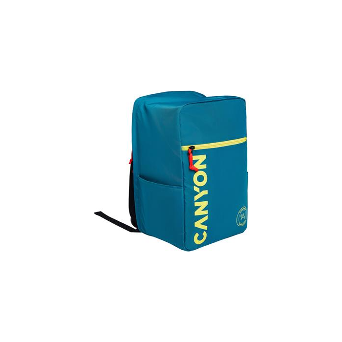 Canyon CSZ-02, batoh na notebook - palubovka, do veľkosti 15,6, mechanizmus proti zlodejom, 20l, zelený