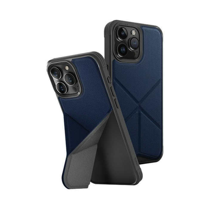 Plastové puzdro na Apple iPhone 15 Pro Max UNIQ Transforma MagClick Charging electric blue