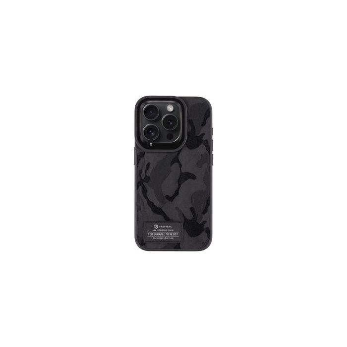 Obal Tactical Camo Troop Apple iPhone 15 Pro Black