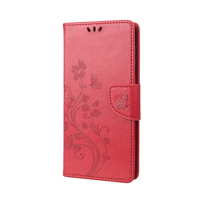 Diárové puzdro na Motorola Moto E22/E22i MEZZO červené