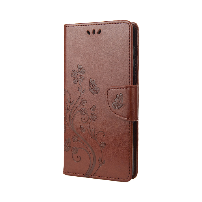 Diárové puzdro na Motorola Moto E22/E22i MEZZO hnedé