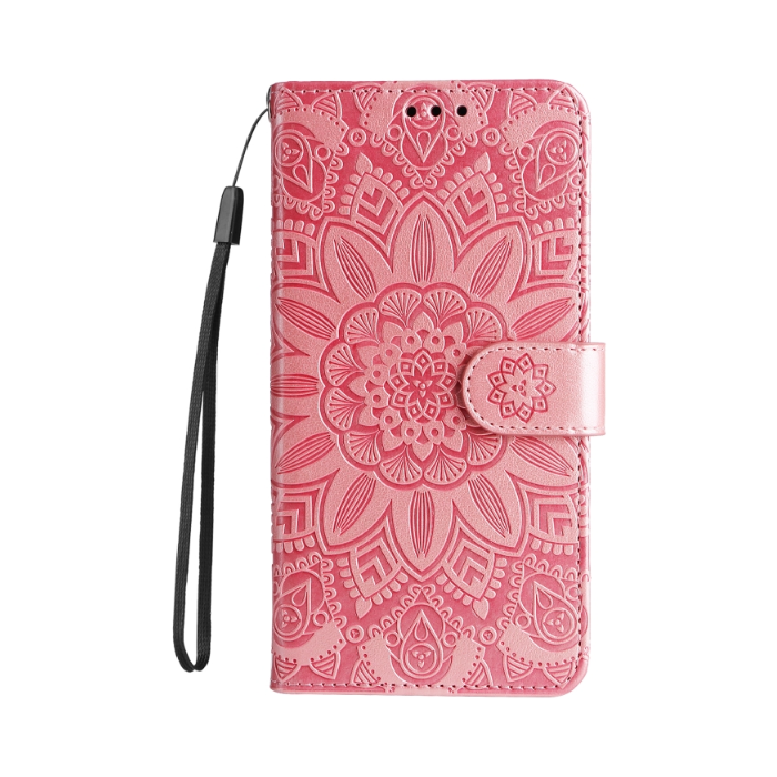 Diárové puzdro na Samsung Galaxy S23 FE 5G S711 MEZZO kvety ružové