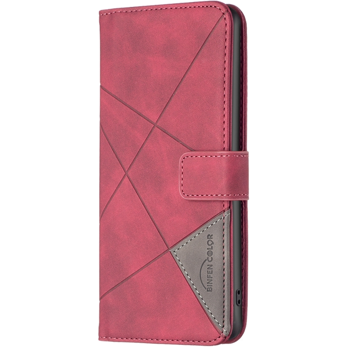 Diárové puzdro na Motorola Moto G54 5G/G54 5G Power Edition Texture červené