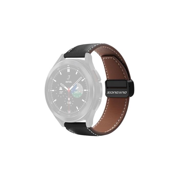 DUX DUCIS YA genuine leather strap Samsung Galaxy Watch/Huawei Watch/Honor Watch (20mm band) black