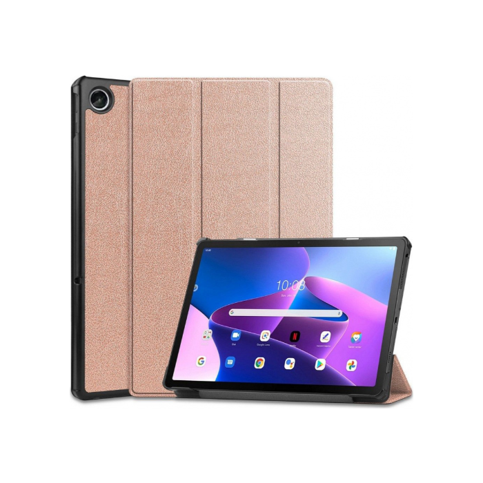 Diárové puzdro na Lenovo Tab M10 Plus 10.6 3rd Gen Tech-Protect Smartcase Rose Gold