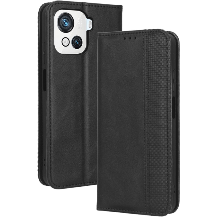 Diárové puzdro na Blackview Oscal C60 Magnet Book čierne