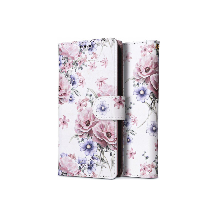 Diárové puzdro na Xiaomi Redmi 13C/Poco C65 Tech-Protect Wallet Blossom Flower