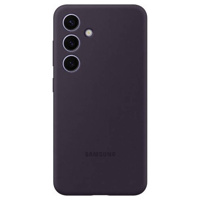 Silikónové puzdro Samsung na Samsung Galaxy S24 5G S921 EF-PS921TEEGWW Silicone Cover Dark Violet