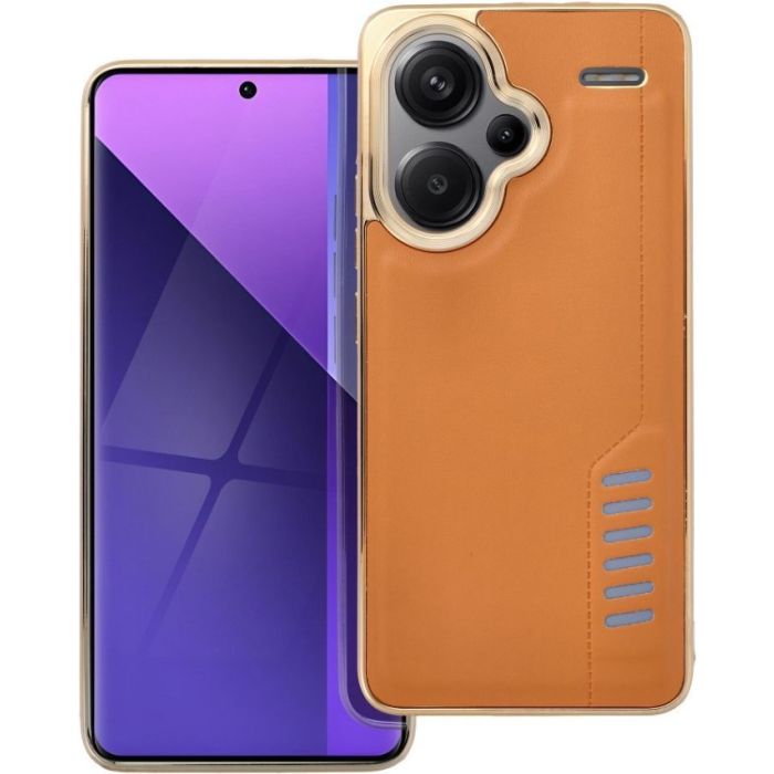 Obal MILANO Xiaomi Redmi Note 13 Pro+ 5G brown