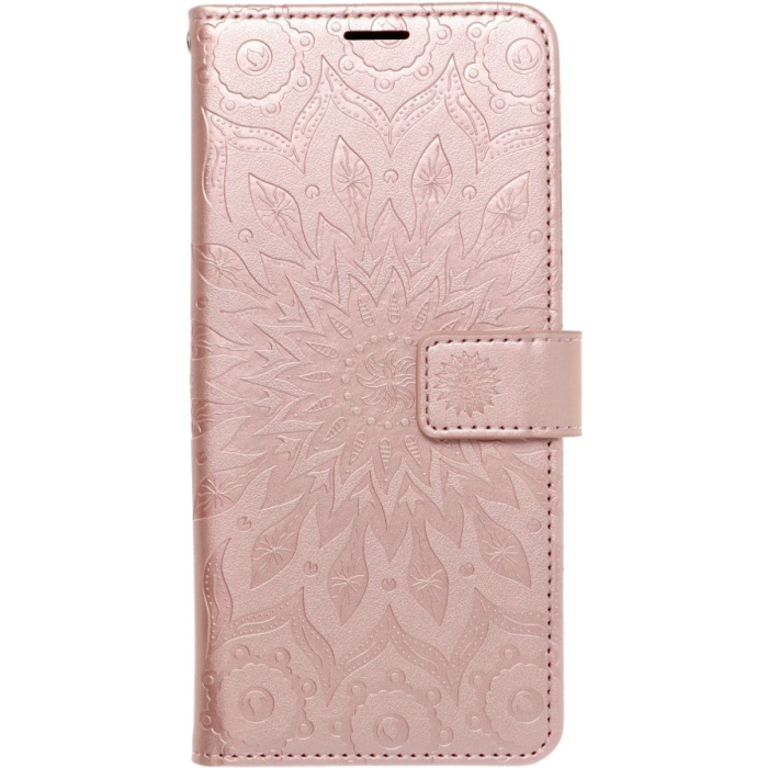Obal MEZZO Book Case Xiaomi Redmi Note 13 Pro+ 5G mandala rose gold