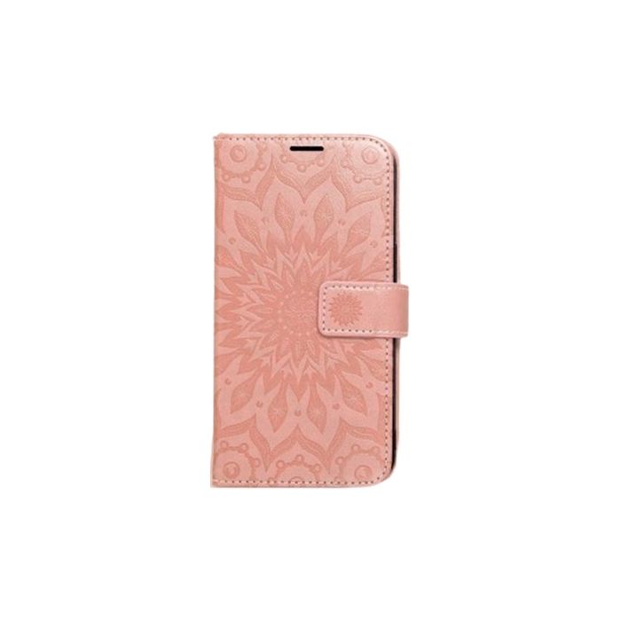 MEZZO Book Case Xiaomi Redmi Note 13 Pro 4G/Poco M6 Pro 4G mandala peach fuzz