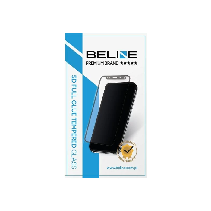 Tvrdené sklo na Xiaomi Redmi Note 13 5G Beline 5D celotvárové čierne