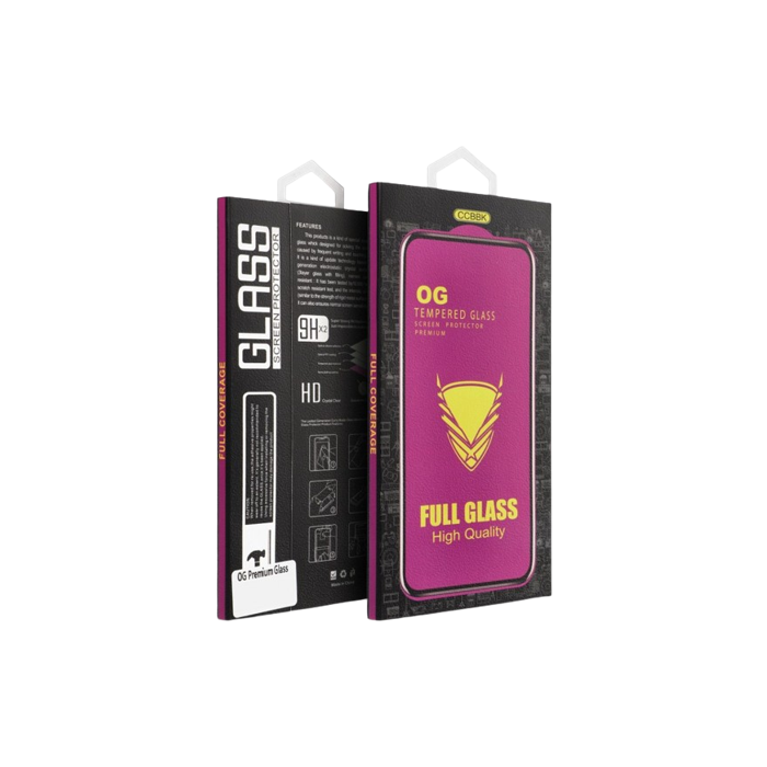 Tvrdené sklo na Apple iPhone 15 Pro Max OG Premium celotvárové čierne