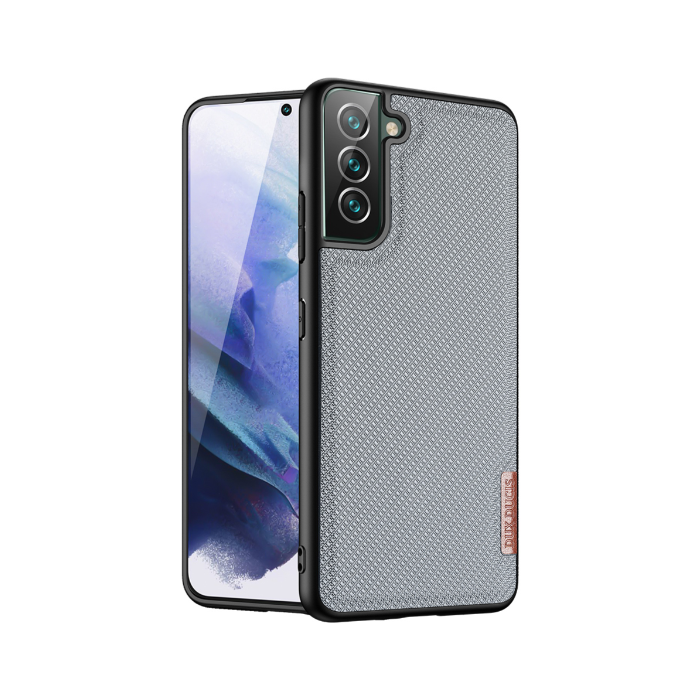 Plastové puzdro na Samsung Galaxy S22+ 5G S906 Dux Ducis Fino sivé