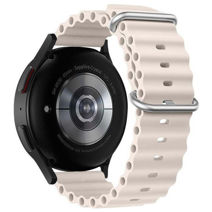 Náhradný remienok na Samsung Watch 22mm Forcell F-Design FS01 star light