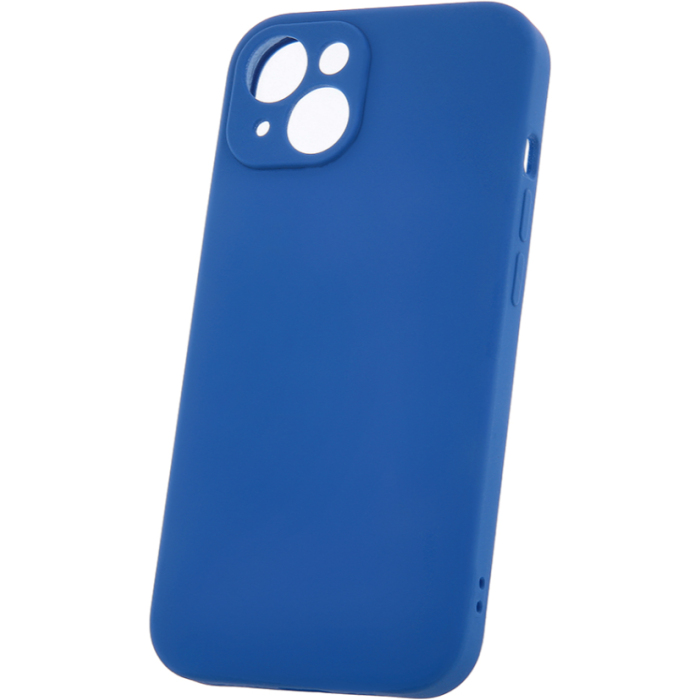 Silikónové puzdro na Apple iPhone 12 Mini Mag Invisible Pastel tmavo modré